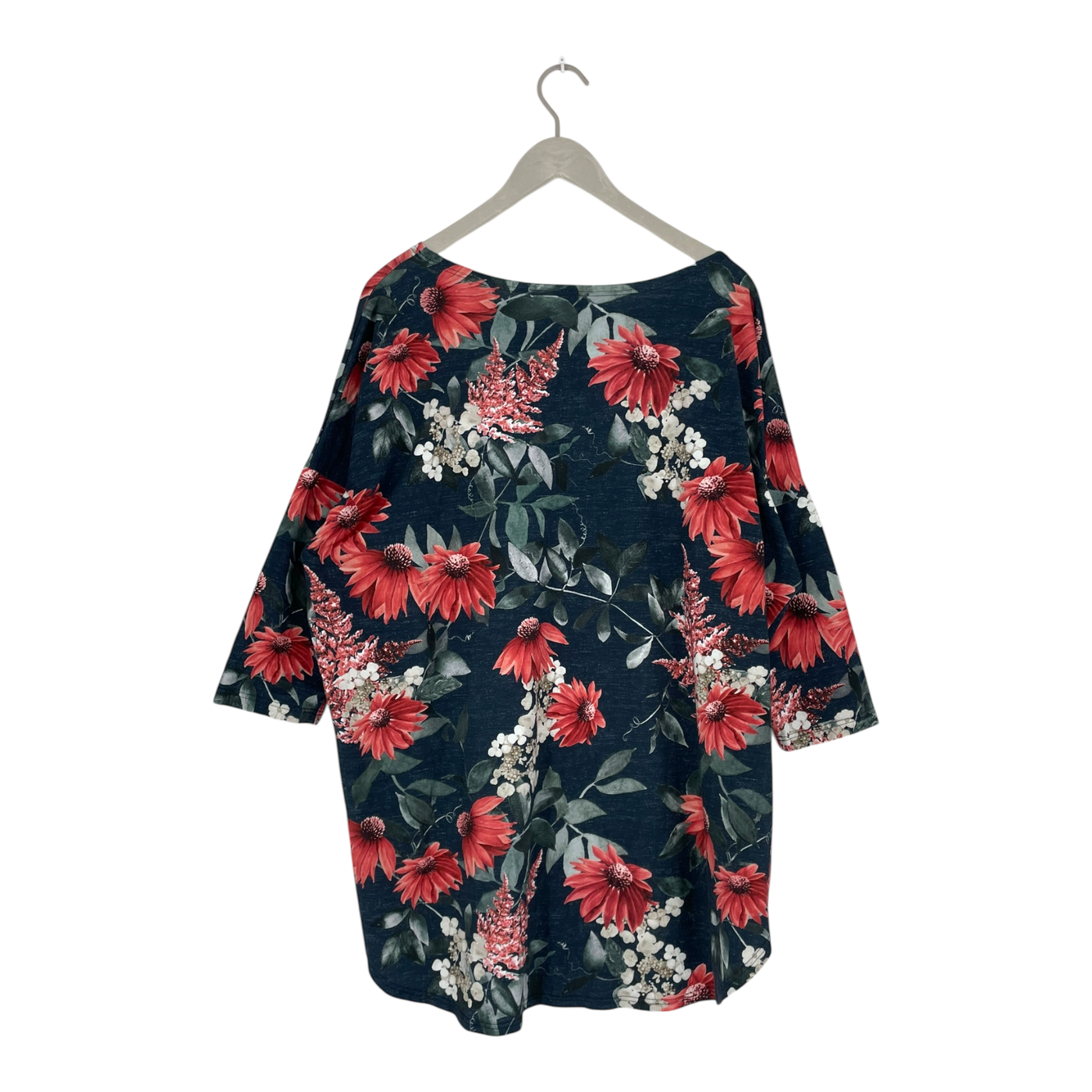 Versonpuoti tunic shirt, flowers | woman XXL