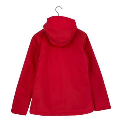 Haglöfs husk shell jacket, raspberry red | woman S