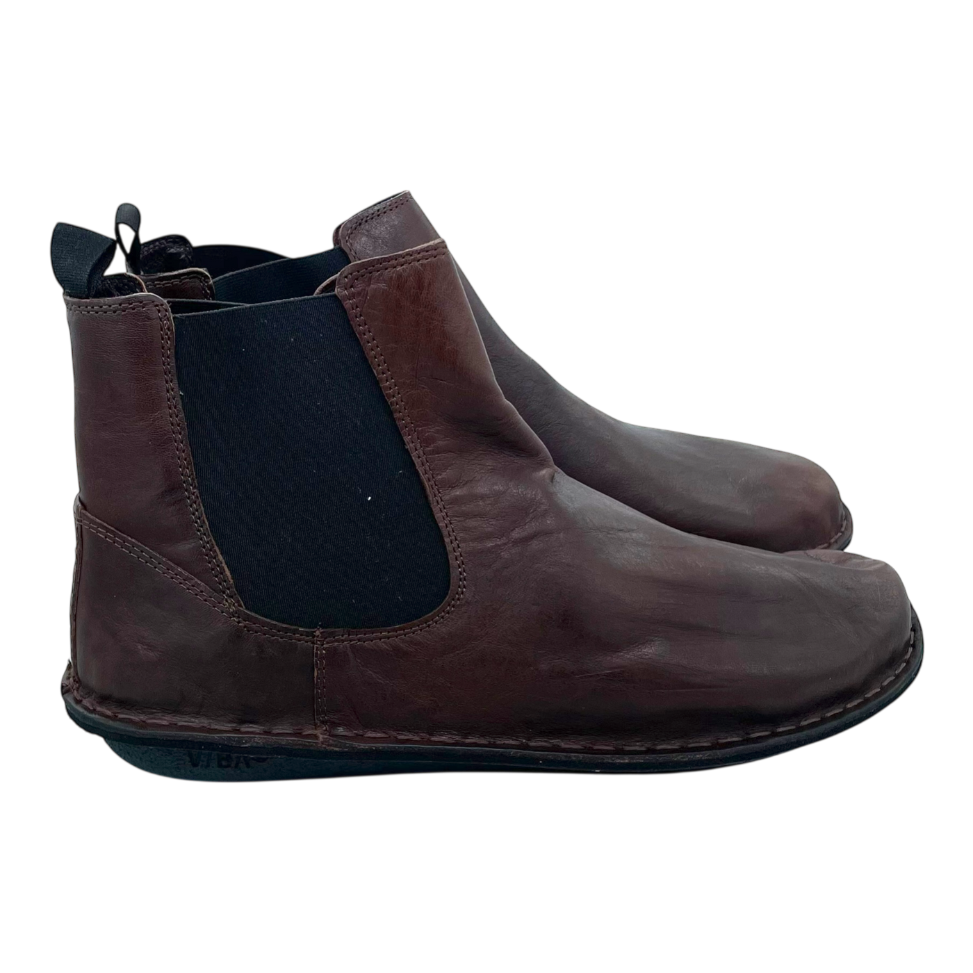 VIBAe Helsinki leather boots, cocoa brown | 45