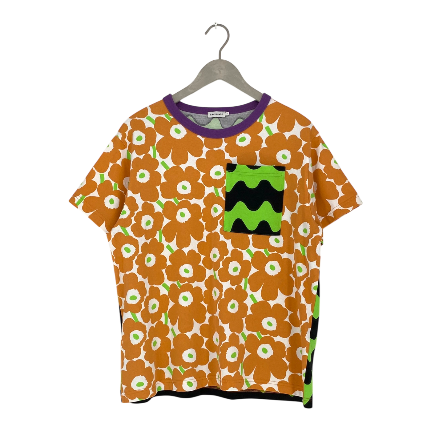 Marimekko lumikko t-shirt, unikko/lokki | unisex S