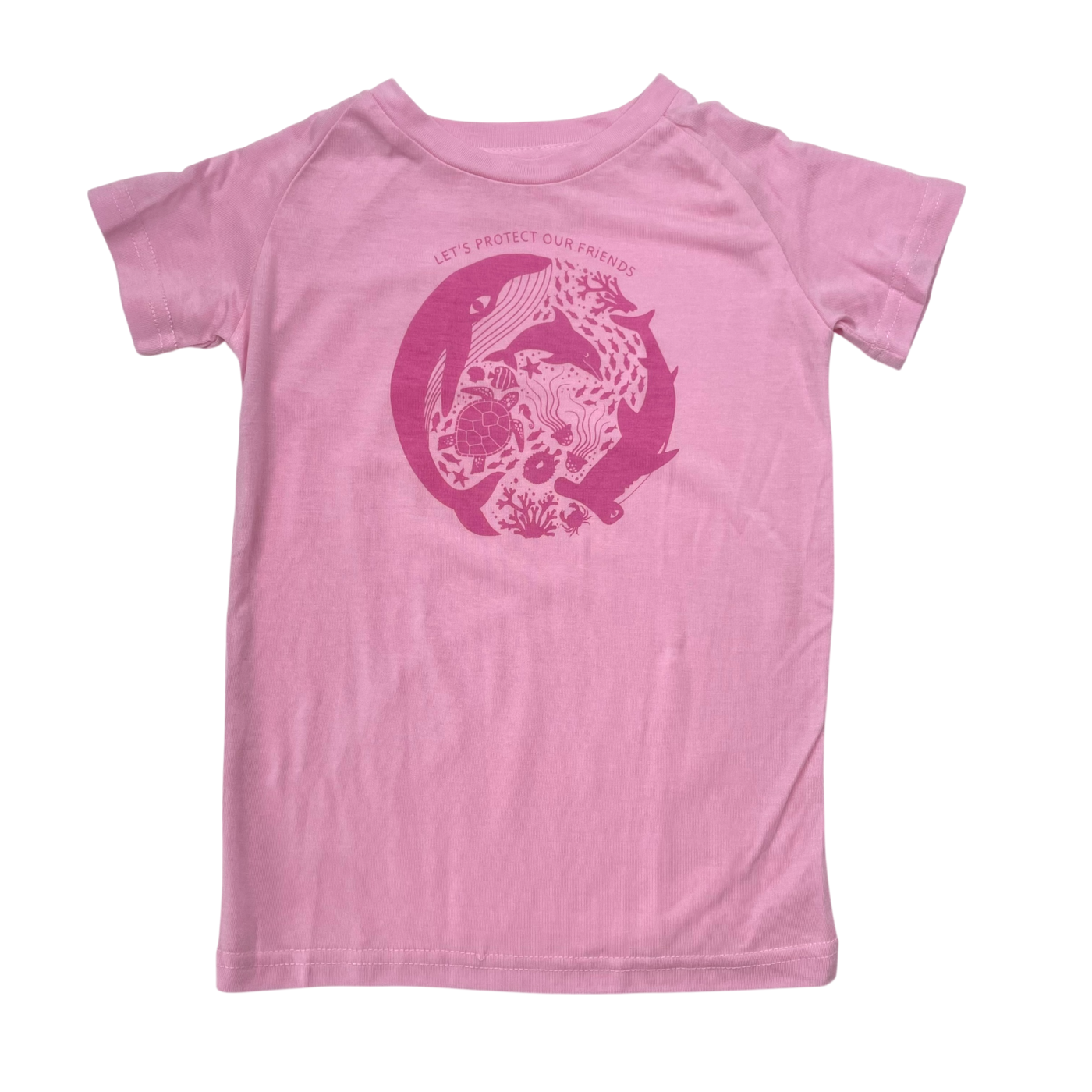 Isbjörn merino t-shirt, sea animals | 98/104cm