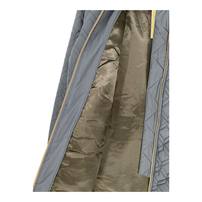 Embassy of Bricks and Logs inzip bundaberg jacket, blue | woman S