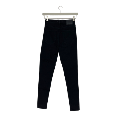 Levi's mile high super skinny jeans, black | woman W27 L30