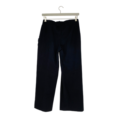 Ommellinen laskos pants, black | woman M