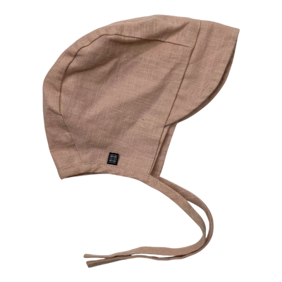Kaiko linen summer cap, dusty pink | 3-6 m