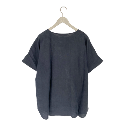 Ritva Falla woven tunic, black | woman M