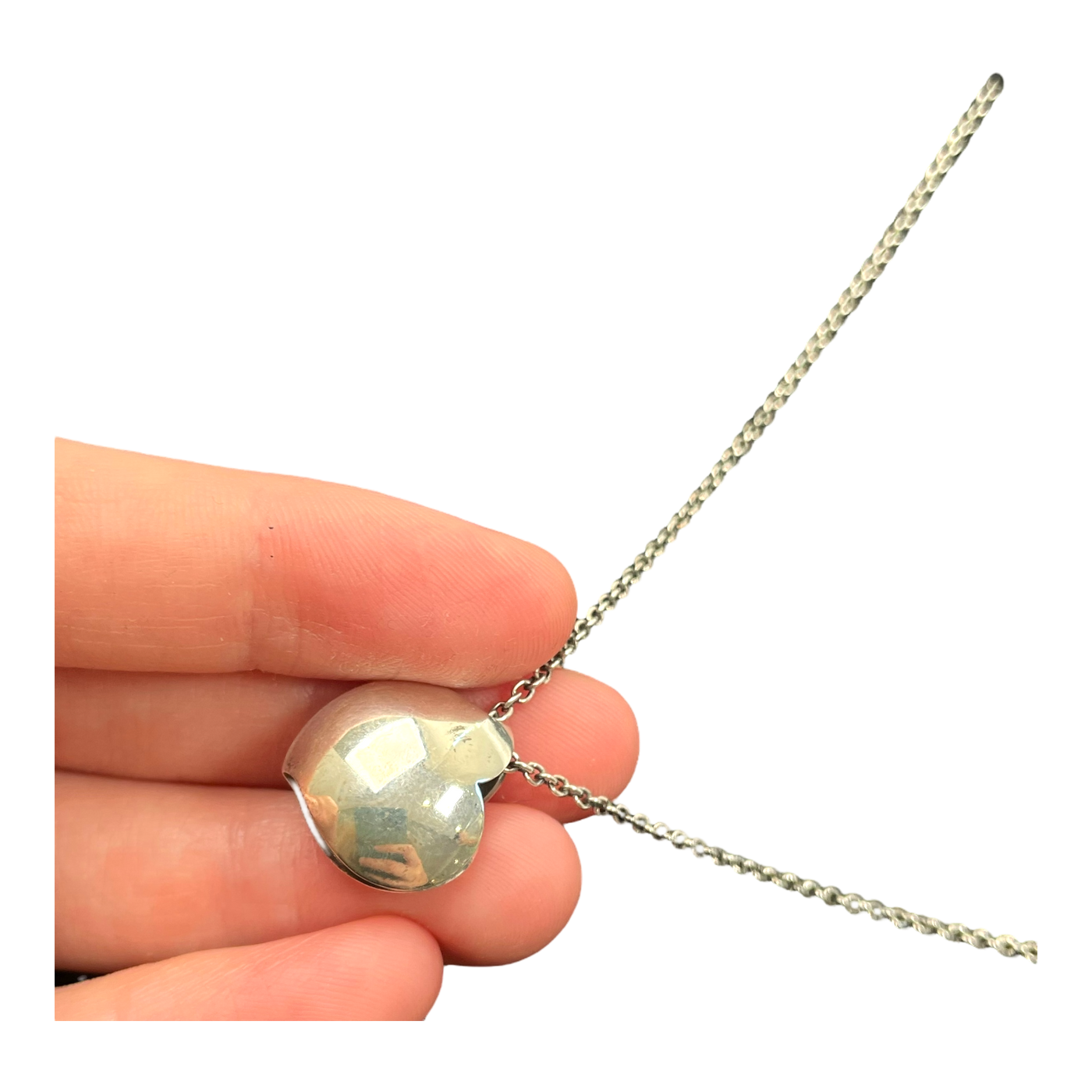 Lumoava hali necklace, silver