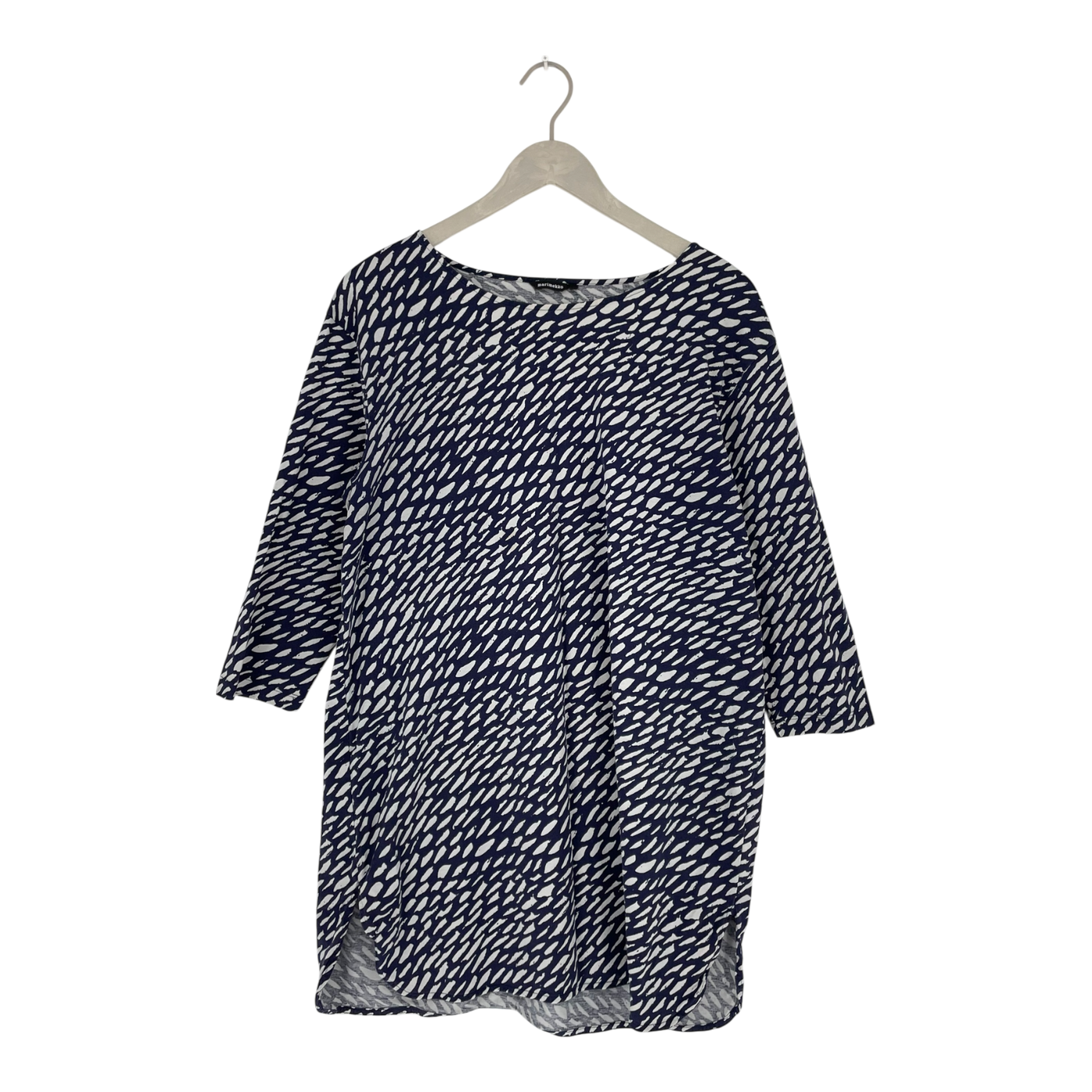 Marimekko sylviini tunic, blue/white | woman L