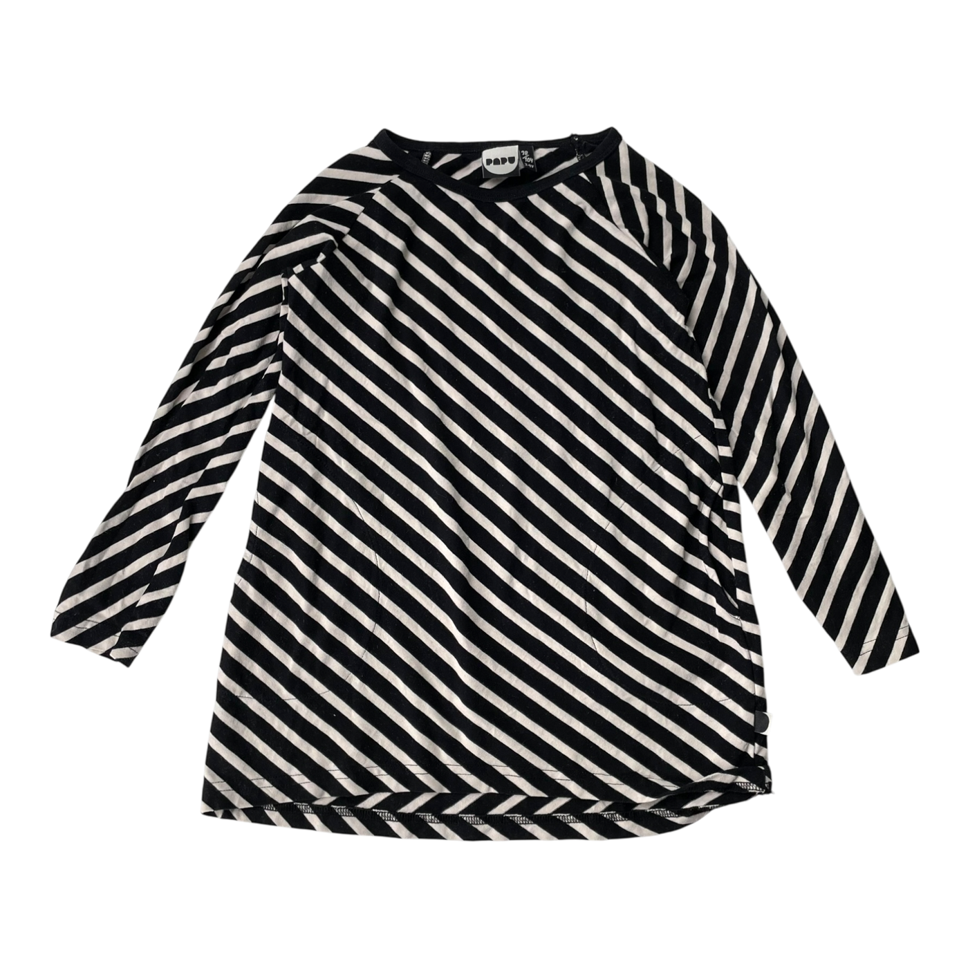 Papu tricot dress, stripes | 98/104cm
