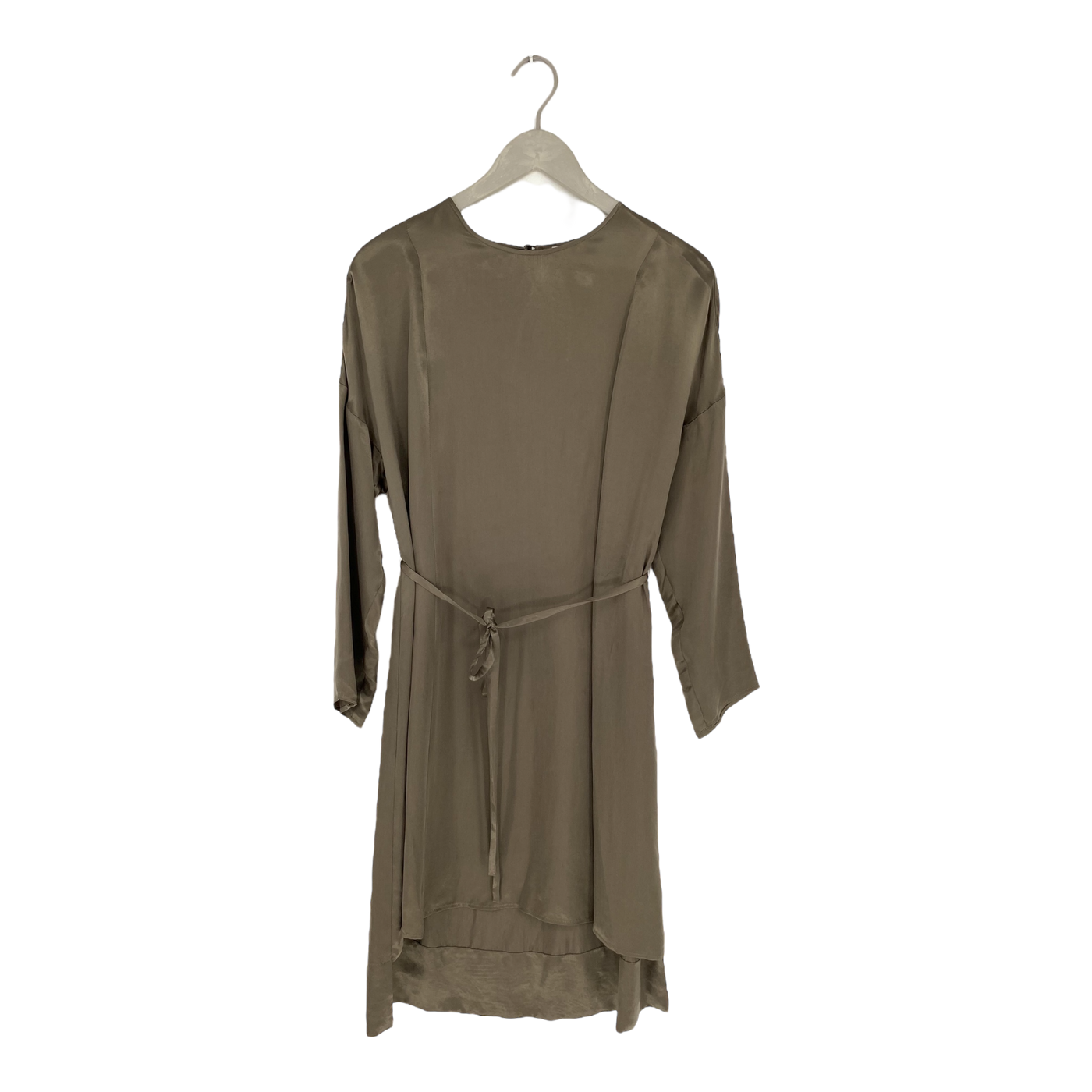 Studio Heijne day silk dress, grey | woman S