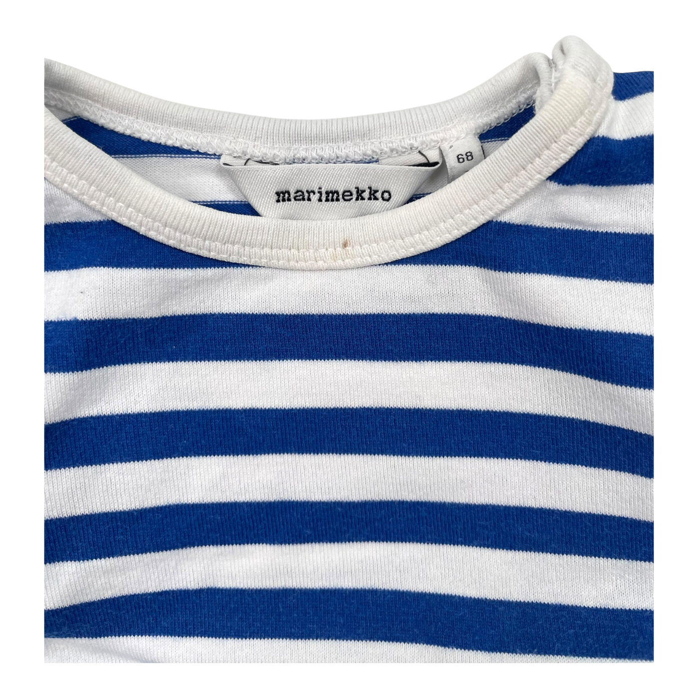 Marimekko vinde stripe body, white/blue | 68cm