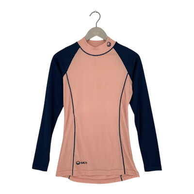 Halti baselayer set, pink / navy blue | woman 36