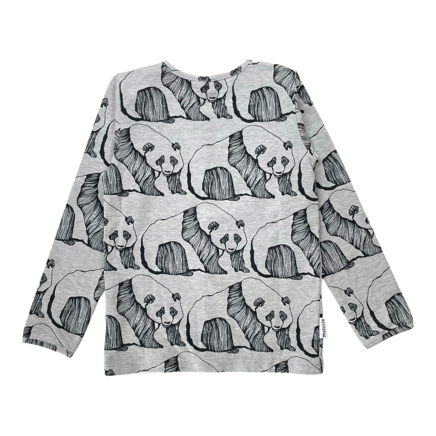 Metsola shirt, panda | 110/116cm