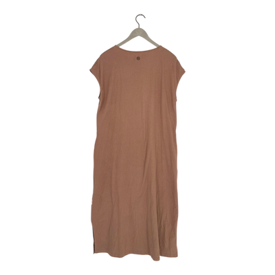 Globe Hope belted tricot dress, dusky rose | woman XL