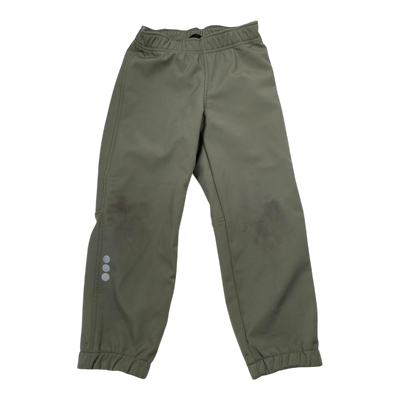 Reima oikotie softshell pants, moss green | 116cm