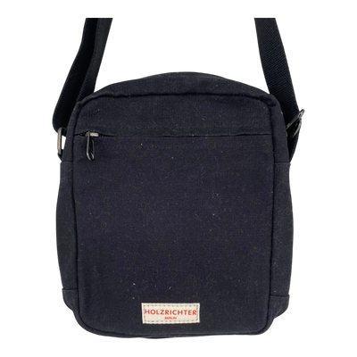 Holzrichter canvas crossbody bag, black