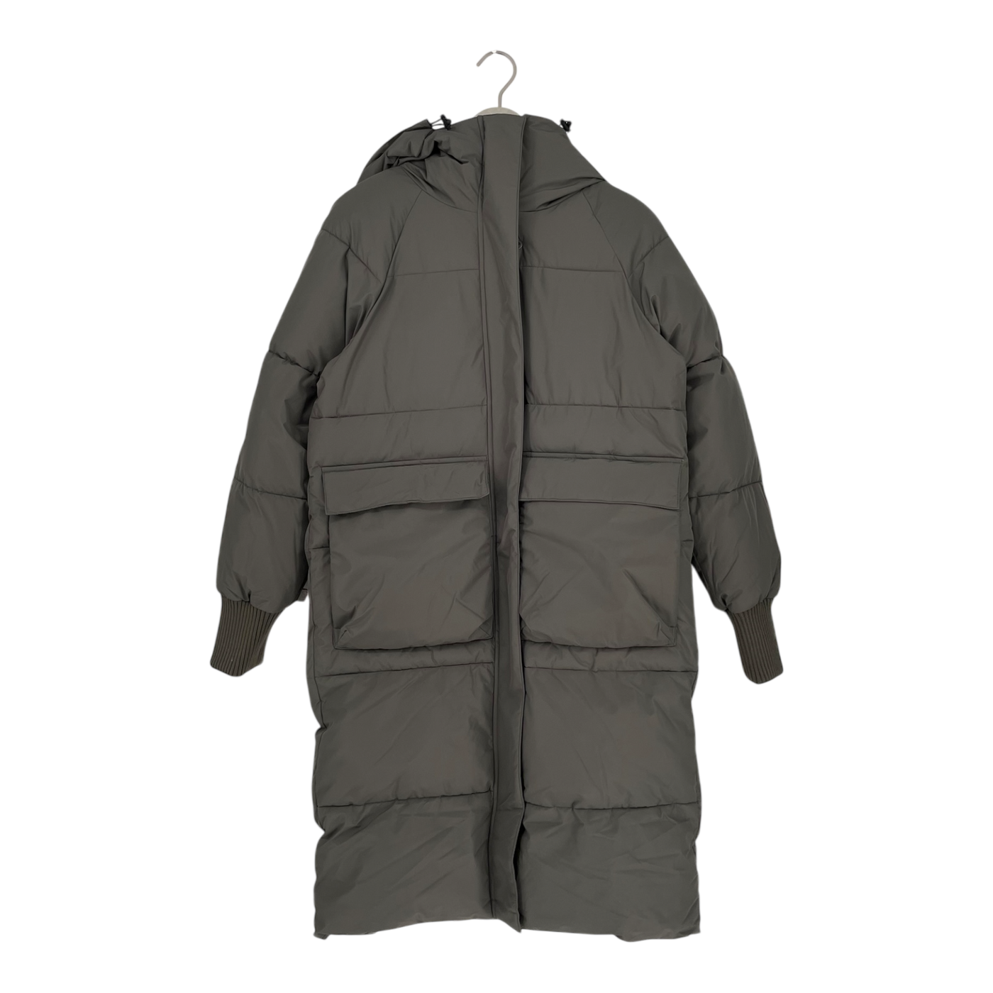 Embassy of Bricks and Logs ry puffer jacket, grey | unisex S