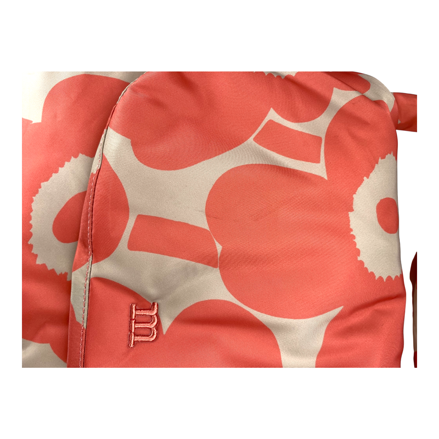 Marimekko messenger pillow unikko, beige/salmon pink | onesize