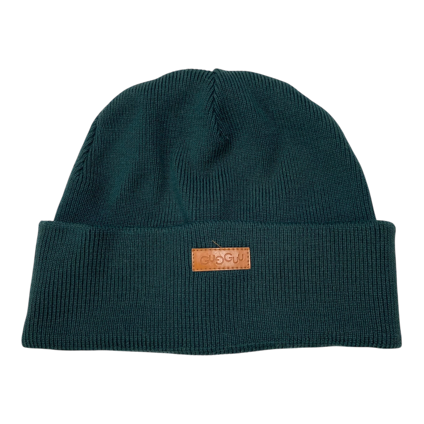 Gugguu merino beanie, dark green | 55/56cm