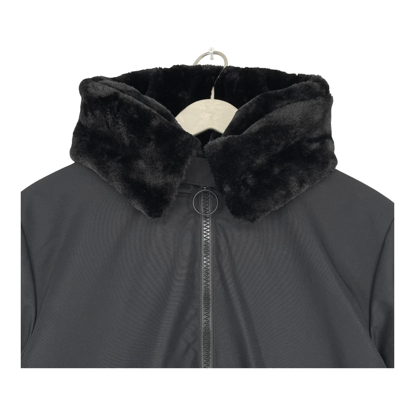 Embassy of Bricks and Logs riga ivy puffer coat, black | unisex S