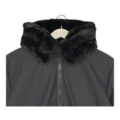 Embassy of Bricks and Logs riga ivy puffer coat, black | unisex S