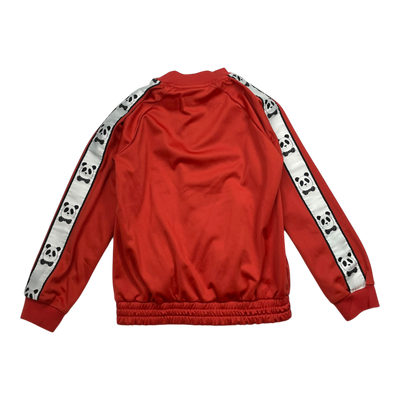 Mini Rodini tracksuit jacket, panda | 140/146cm