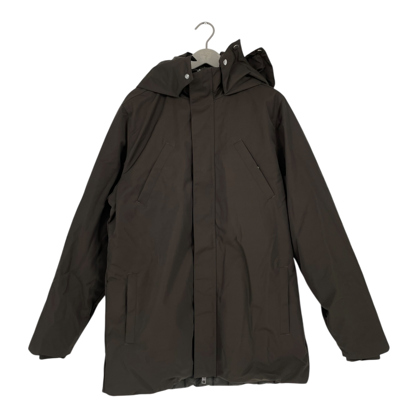 Embassy of Bricks and Logs fairview parka jacket, black olive | unisex L