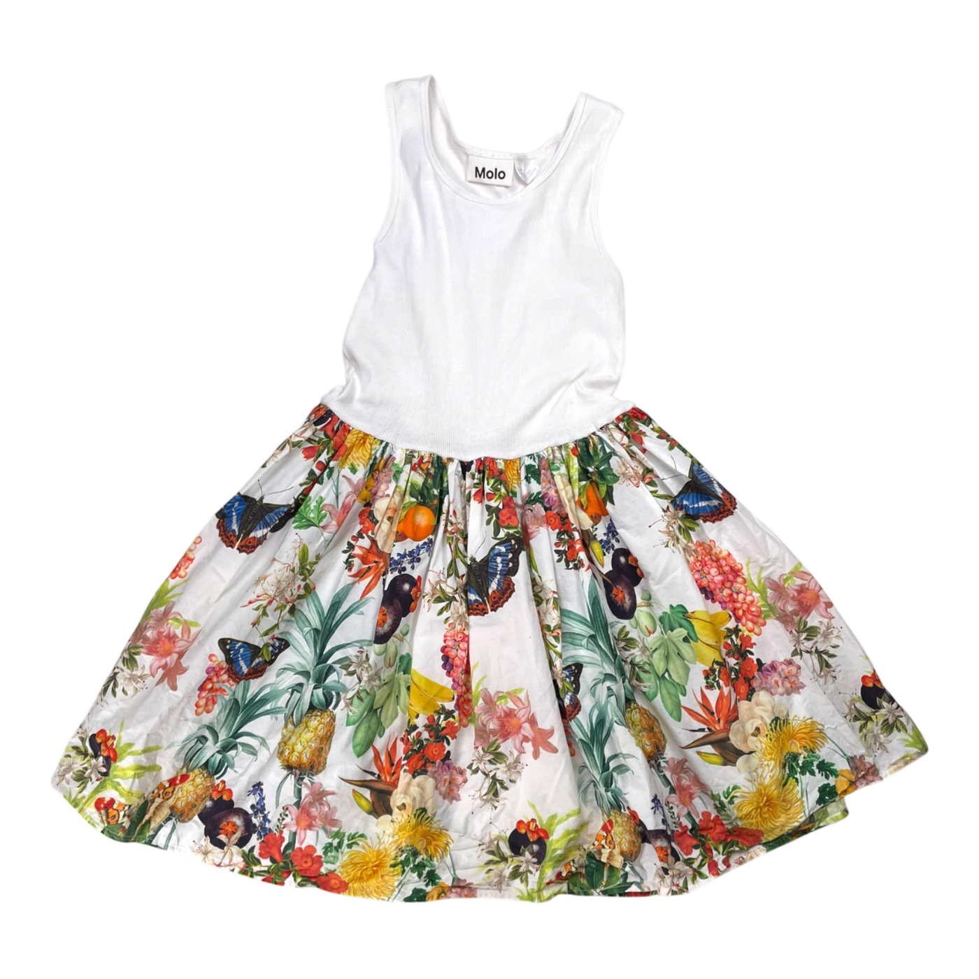 Molo dress, flowers | 134/140cm