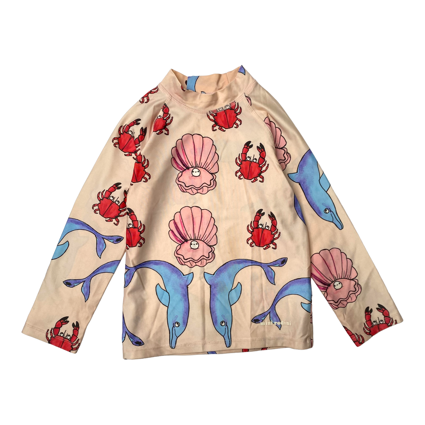 Mini Rodini swimshirt, shells | 116/122cm