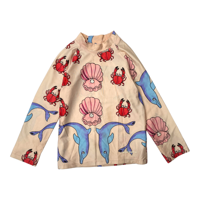 Mini Rodini swimshirt, shells | 116/122cm