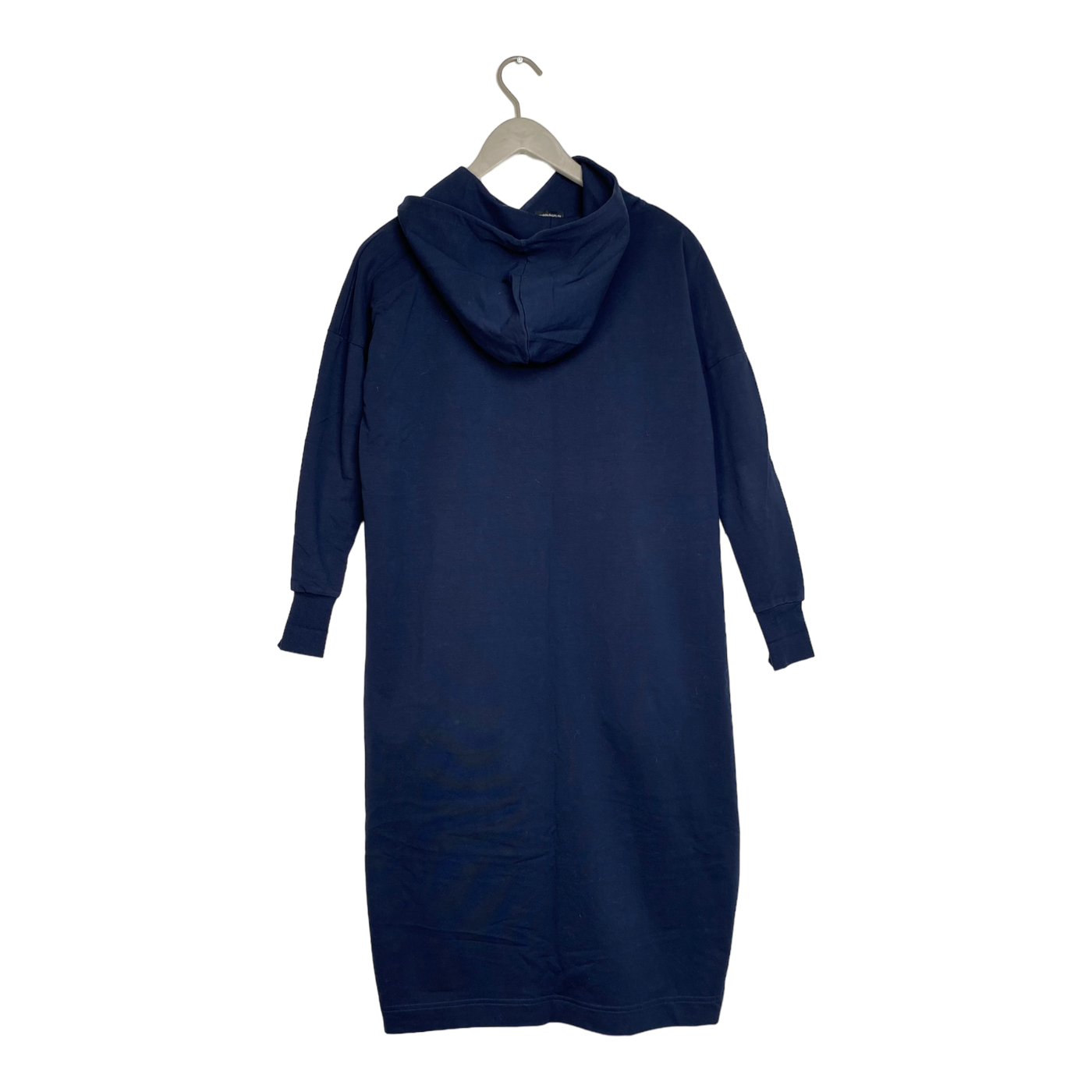 Papu giant split hoodie dress, midnight blue | woman XXS