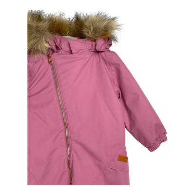 Gugguu C'moon winter overall, salmon pink | 80cm