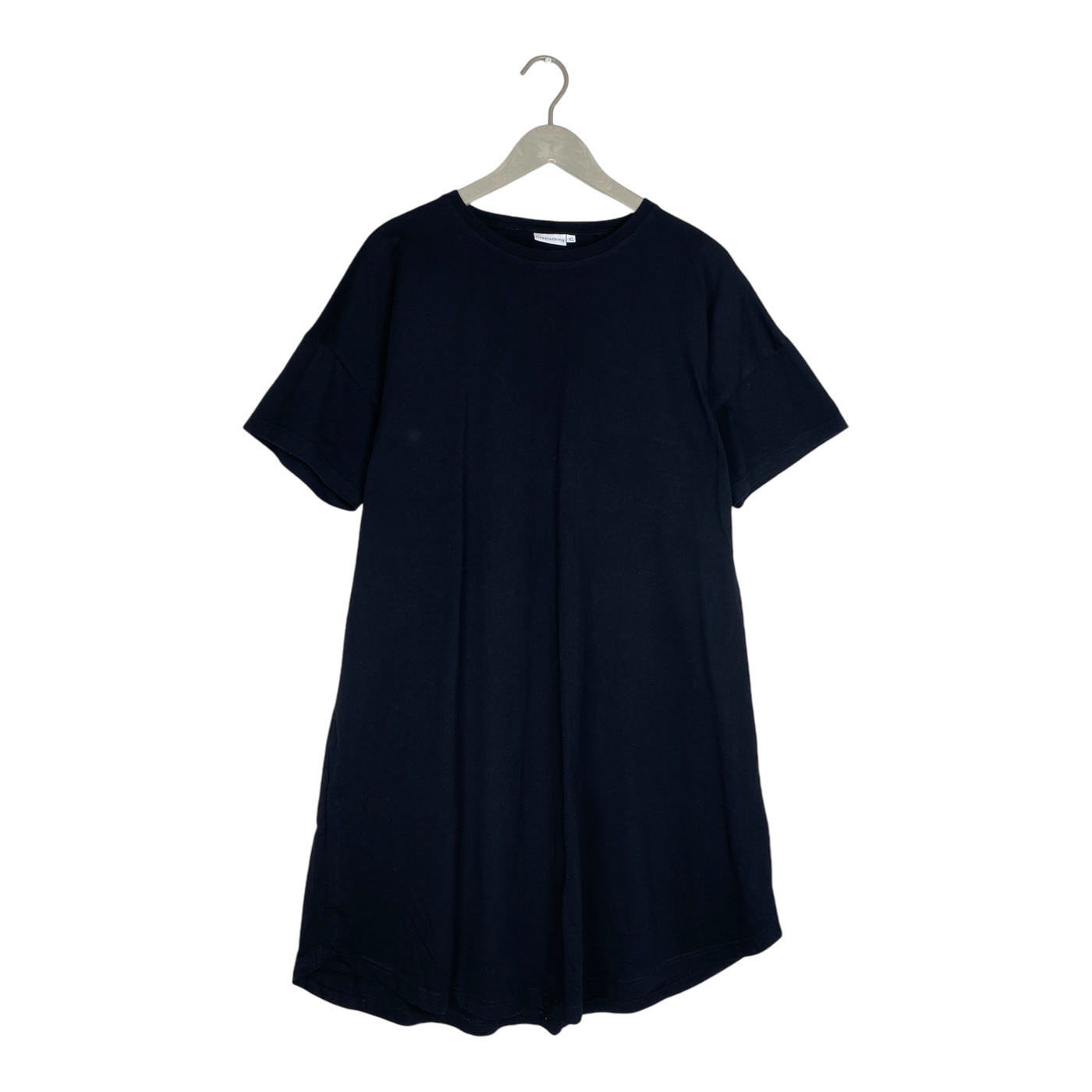 Riva clothing muisto t-shirt dress, black | woman XL