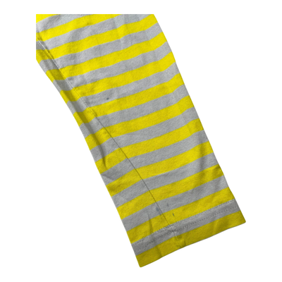 Marimekko stripe shirt, yellow and grey | 150cm