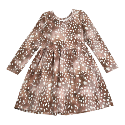 Kaiko dress, copper bambi | 122/128cm