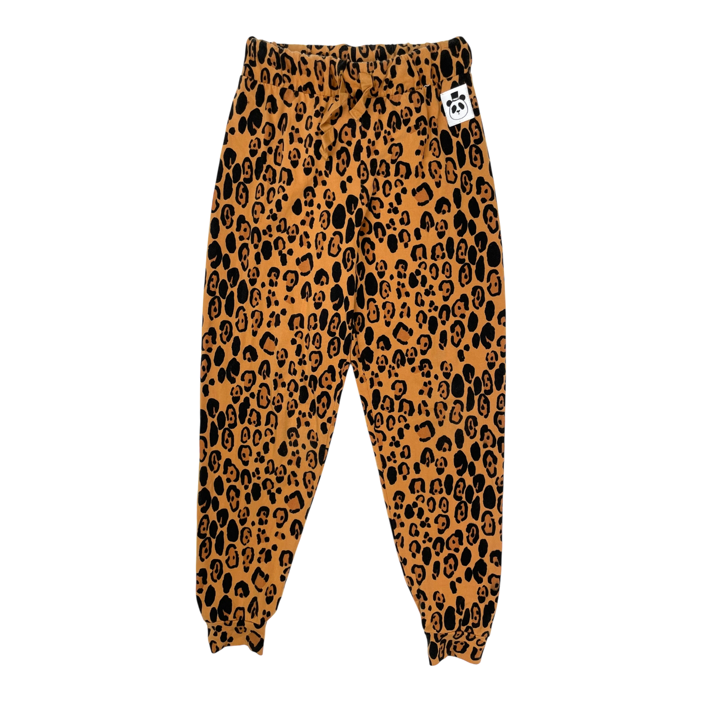 Mini Rodini tricot pants, leopard | 116/122cm