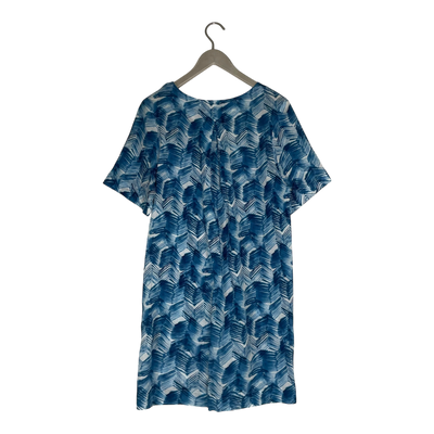 Marimekko zuma dress, blue and white | woman 42