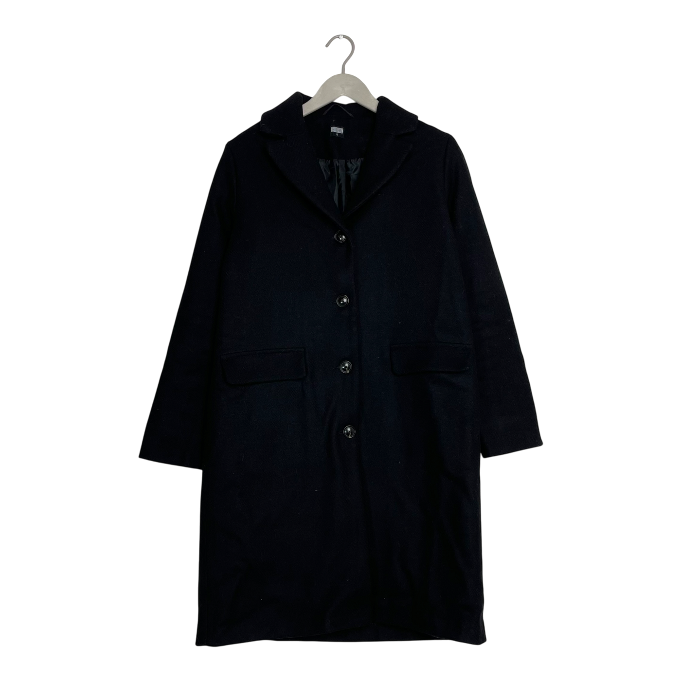 R-Collection wool coat, black | woman S