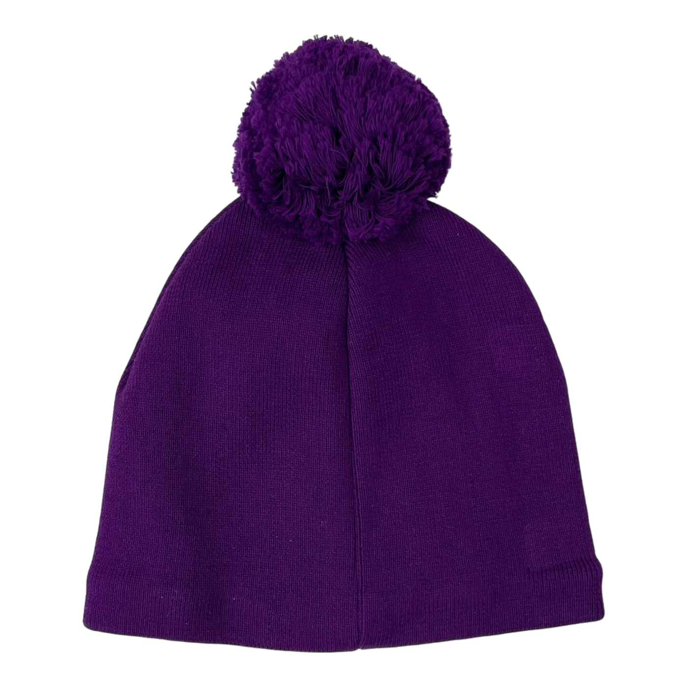 Mini Rodini beanie with pom, purple | 3-9y