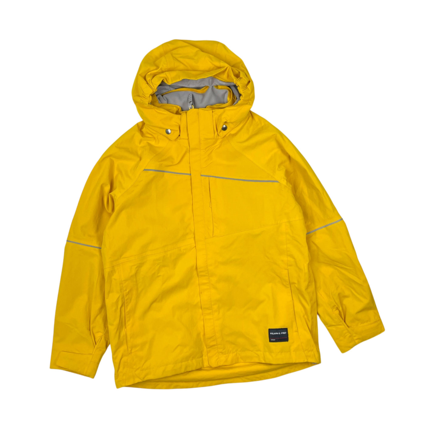 Polarn O. Pyret midseason jacket, yellow | 152cm