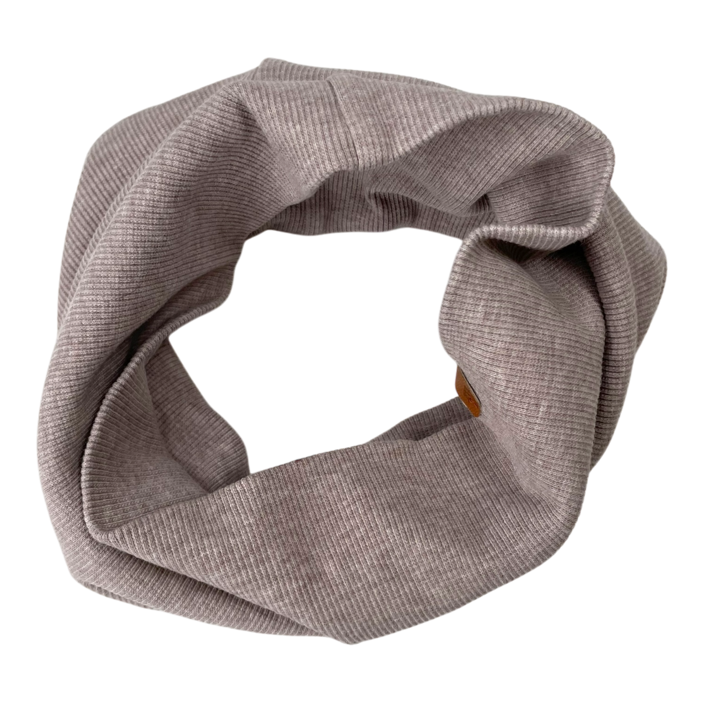 Metsola rib tube scarf, beige | onesize