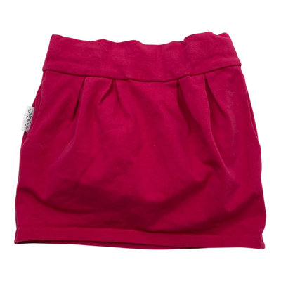 Gugguu tricot skirt, deep pink | 98cm