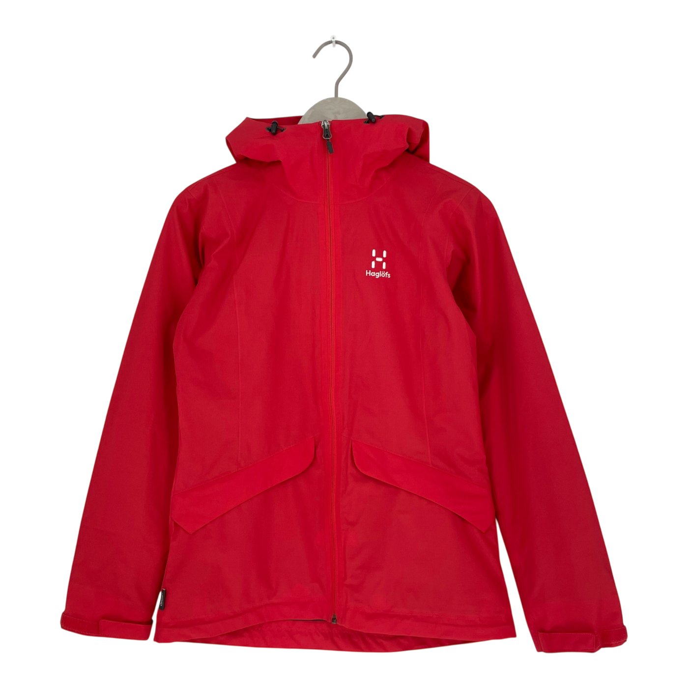 Haglöfs husk shell jacket, raspberry red | woman S