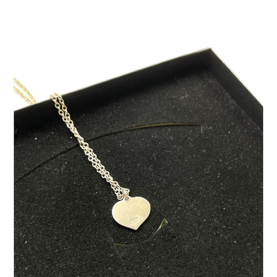 Kalevala Koru euran sydän necklace, silver