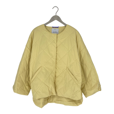 Embassy of Bricks and Logs monza puffer jacket, light yellow | woman M