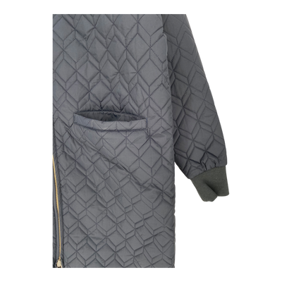 Embassy of Bricks and Logs inzip bundaberg jacket, blue | woman S