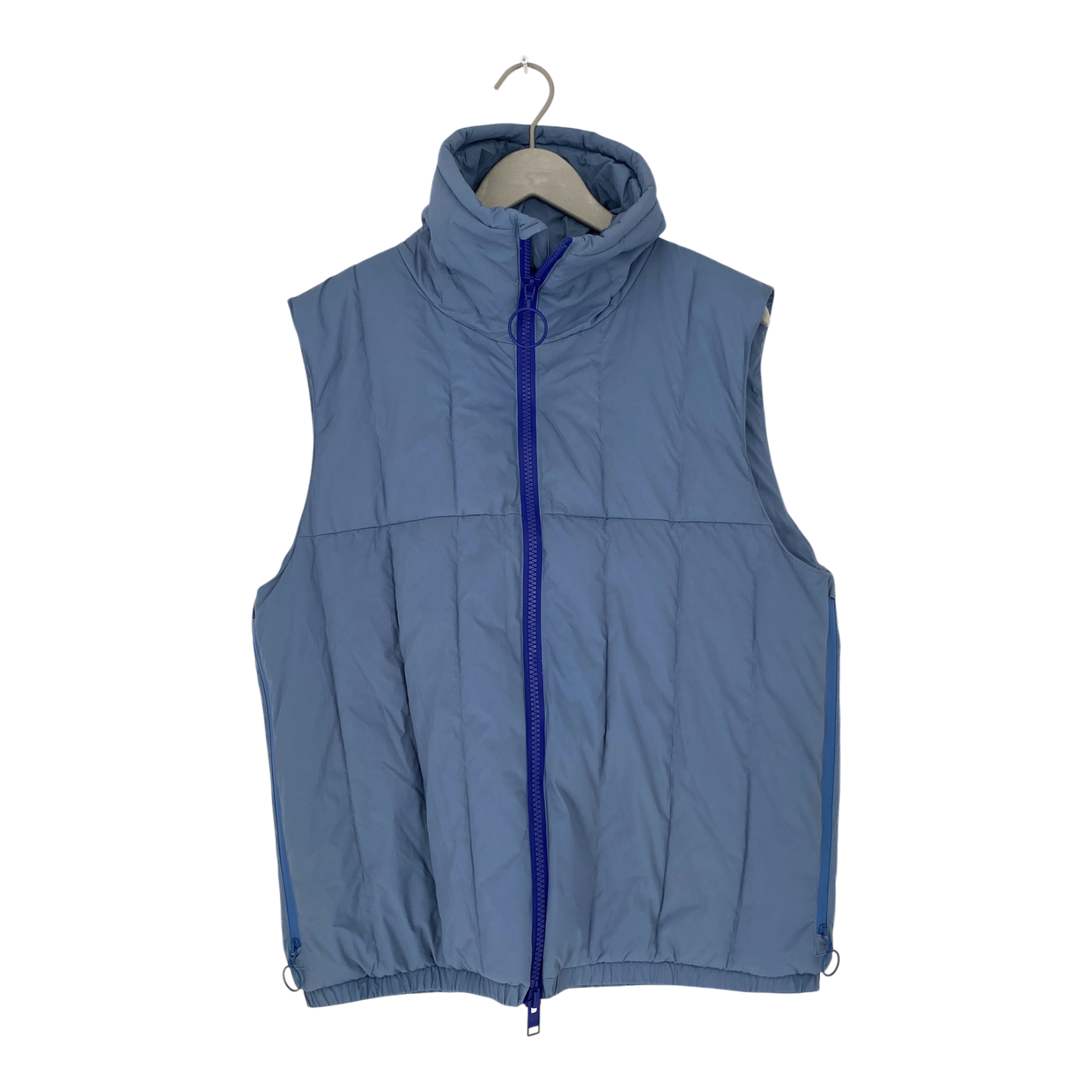 Embassy of Bricks and Logs broman puffer vest, royal blue | unisex L