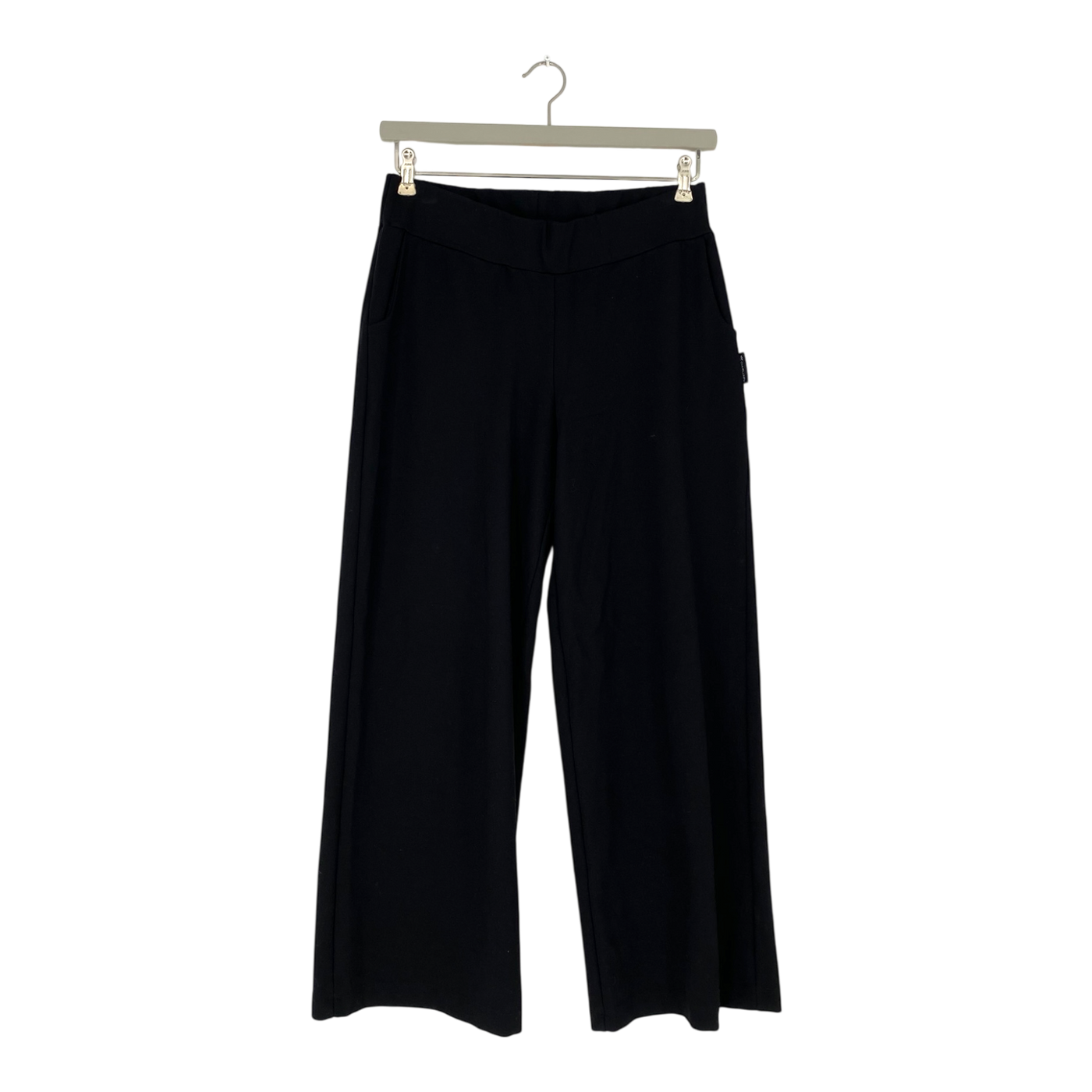 Ommellinen laskos pants, black | woman M