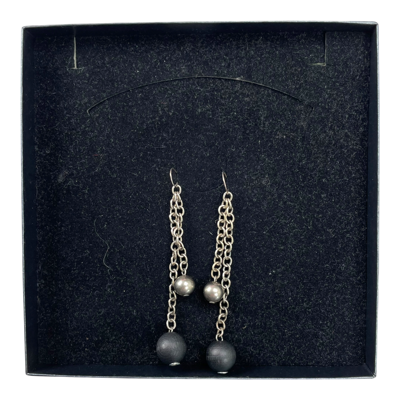 Aarikka earrings, black