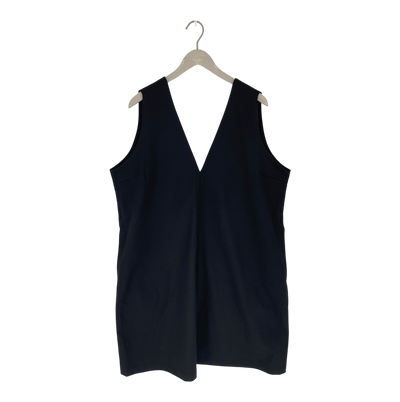 R-Collection beata wool mix dress, black | woman XL